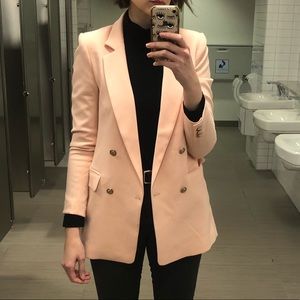 H&m pink blazer